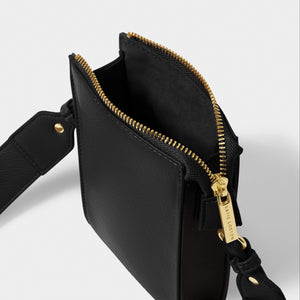 Black Effie Slim Crossbody Bag