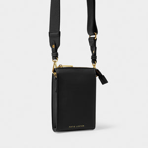 Black Effie Slim Crossbody Bag