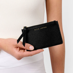 Black Hallie Coin & Card Holder