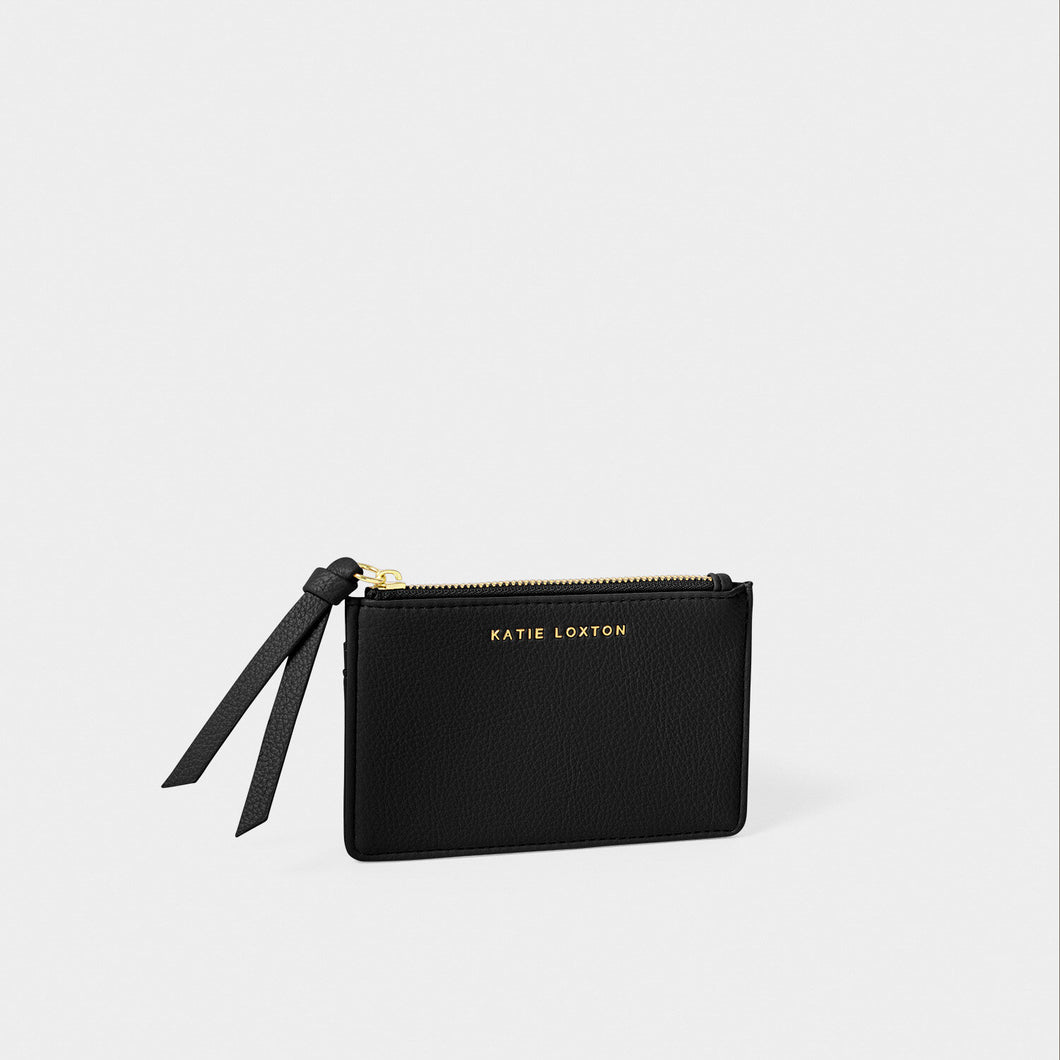 Black Hallie Coin & Card Holder