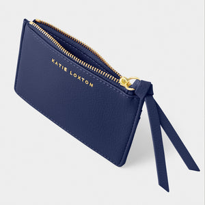 Midnight Blue Hallie Coin & Card Holder