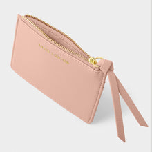 Load image into Gallery viewer, Blossom Pink Hallie Coin &amp; Card Holder