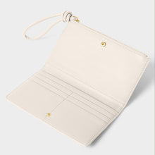 Load image into Gallery viewer, Off White Asha Fold-Out Wristlet