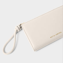 Load image into Gallery viewer, Off White Asha Fold-Out Wristlet