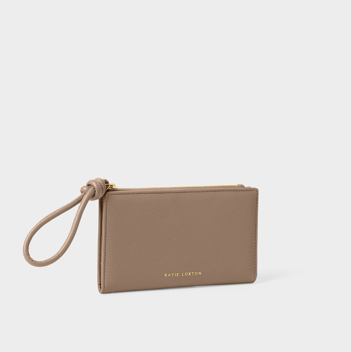 Taupe Asha Fold-Out Wristlet