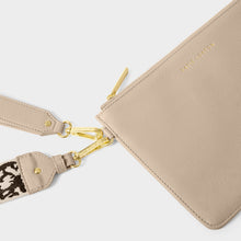 Load image into Gallery viewer, Taupe Hallie Wristlet Pouch