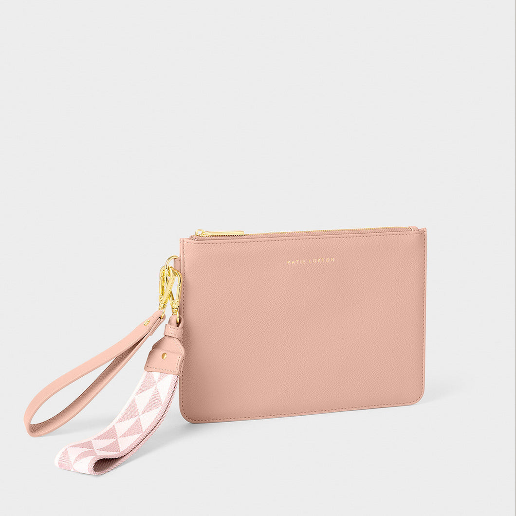 Blossom Pink Hallie Wristlet Pouch