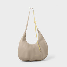 Load image into Gallery viewer, Light Taupe Remi Slider Chain Shoulder Bag