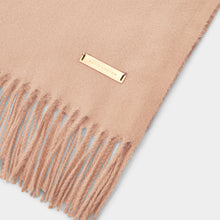 Load image into Gallery viewer, Dusky Pink Blanket Scarf