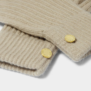 Sand Knitted Gloves