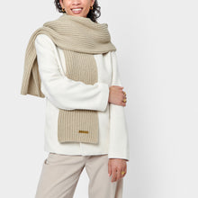 Load image into Gallery viewer, Sand Knitted Scarf