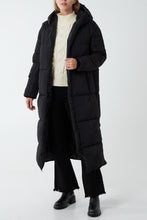 Load image into Gallery viewer, New Oversized Hooded Zip Puffer Coat
