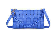 Load image into Gallery viewer, Blue Woven Bag