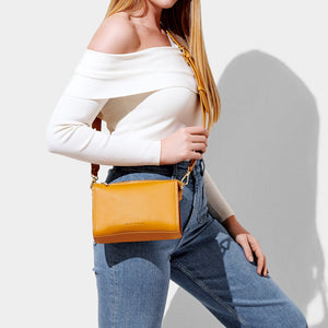 Dark Amber Zana Crossbody Bag